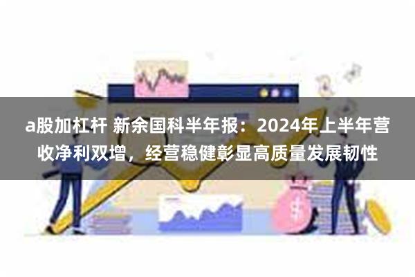 a股加杠杆 新余国科半年报：2024年上半年营收净利双增，经营稳健彰显高质量发展韧性