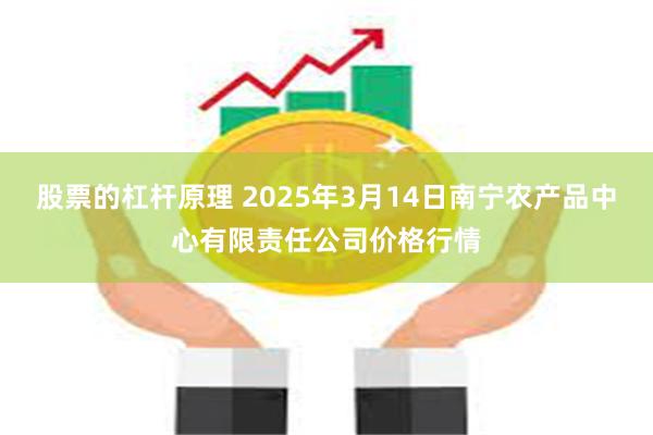 股票的杠杆原理 2025年3月14日南宁农产品中心有限责任公司价格行情